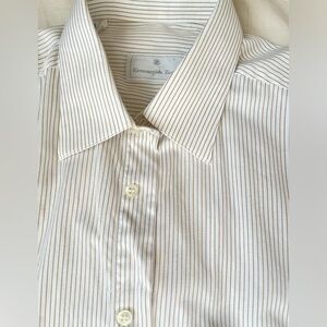 Ermenegildo Zegna Striped Cotton Shirt